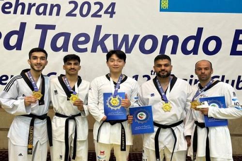 قهرمانی پاراتکواندوکاران ایران با کسب 4 مدال طلا و یک نقره