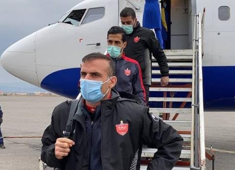 كاروان پرسپولیس وارد تهران شد