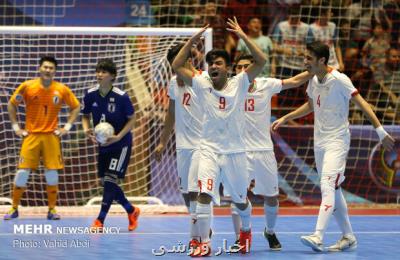 تیم منتخب فوتسال جوانان آسیا با حضور دو بازیكن ایران