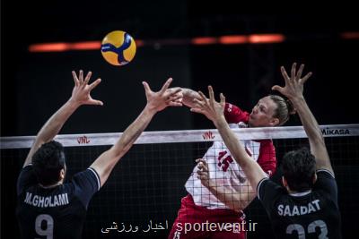 تداوم شكست های تیم ملی والیبال ایران