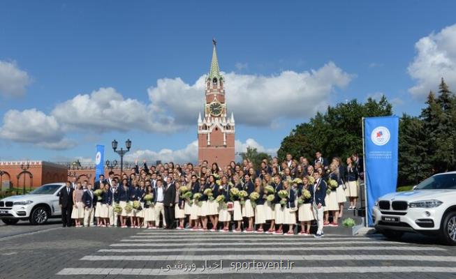 رونمایی از خودرو های لوکس اهدایی پوتین به ورزشکاران المپیکی روس
