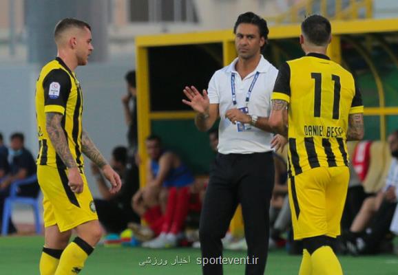 اعتراض مجیدی به داور بعد از شکست در بازی نخست لیگ امارات!