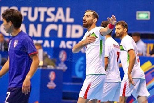 تیم ملی فوتسال ایران با گلباران چین تایپه جشن صعود گرفت