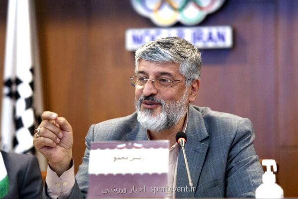 واکنش پولادگر به رد صلاحیت یک نامزدو انتقاد رئیس فدراسیون تکواندو