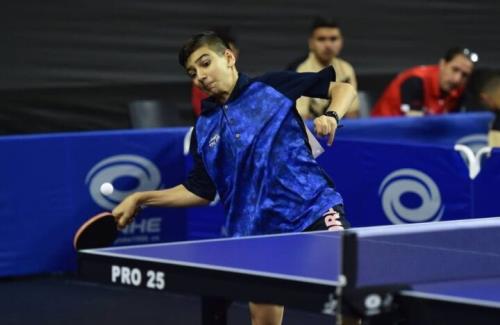 نایب قهرمانی پینگ پنگ باز ایران در مسابقات آزاد تونس
