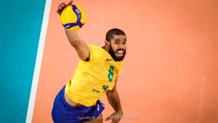 محرومیت یکساله ستاره والیبال برزیل از تیم ملی