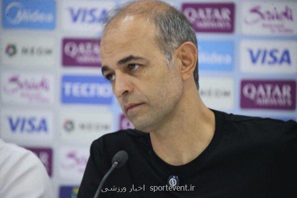 بازی مهمی را واگذار کردیم امیدوارم شرایط بهتر شود