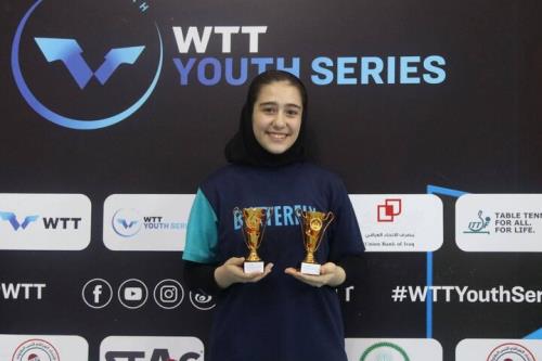 دختر پینگ پنگ باز ایران جهانی شد