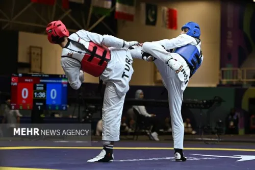صعود مردایان و صادقیان به مرحله یک چهارم تکواندو
