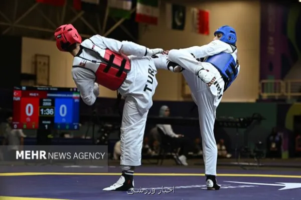 صعود مردایان و صادقیان به مرحله یک چهارم تکواندو