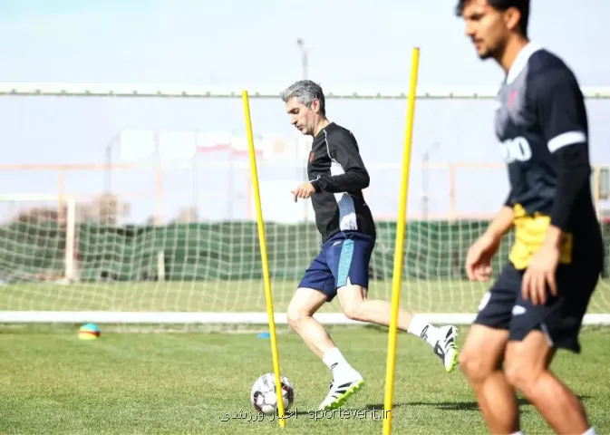 عکس جباری در تمرین مس زیدان شد!