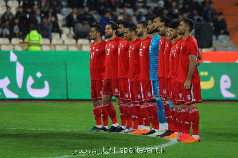 فوتبال ایران یك پله صعود كرد، شاگردان كی روش همچنان تیم نخست آسیا