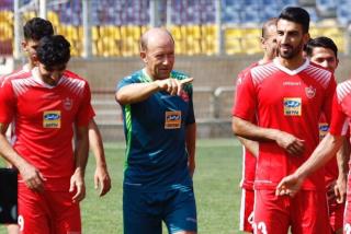 پرسپولیس در هتل تمرین كرد