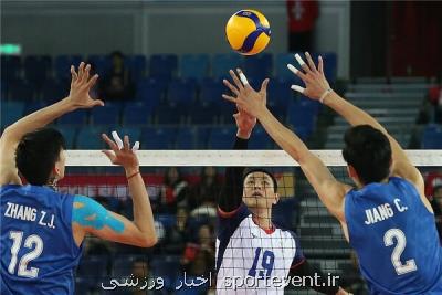 صعود تیم‎ های ایران و چین به نیمه نهایی