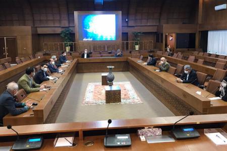 نشست بررسی جهت برگزاری كمپ تمرینی و آموزشی مجازی