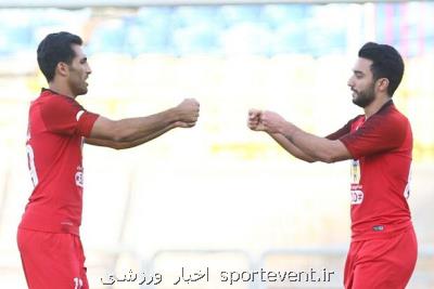 برد پرسپولیس در دیدار تداركاتی مقابل گل گهر سیرجان