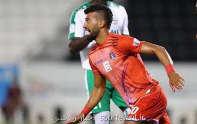 رامین رضائیان در تركیب تیم الدحیل مقابل نماینده امارات