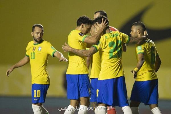 شكست سنگین كلمبیا با كی روش و پیروزی برزیل